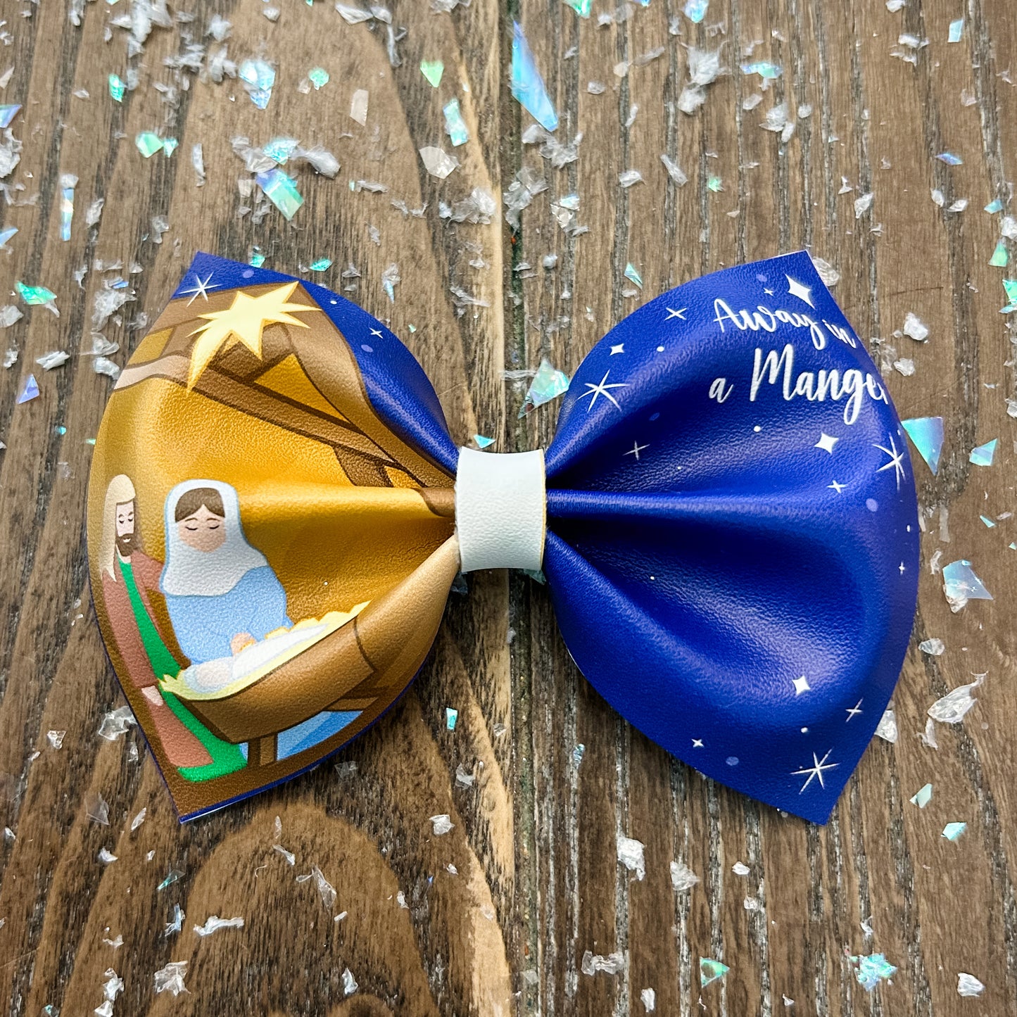 Nativity Hair Bow